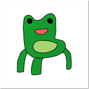 Froggy chair Posters and Art